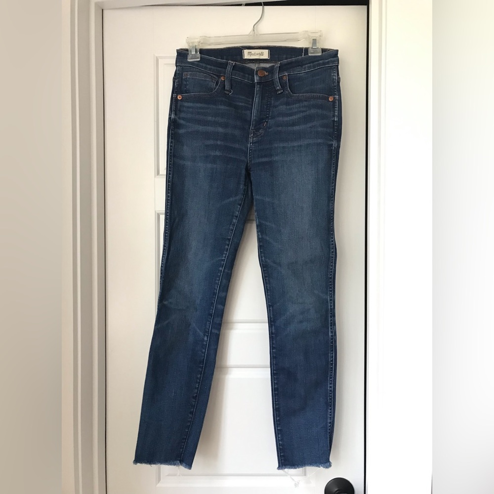 Madewell 9” High Rise Skinny Jeans - Picture 1 of 10